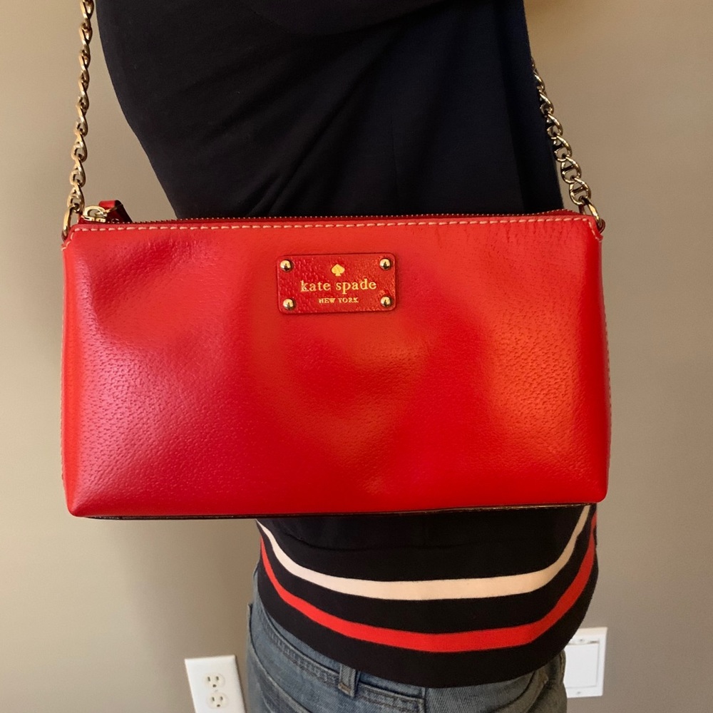 Kate Spade leather small evening bag